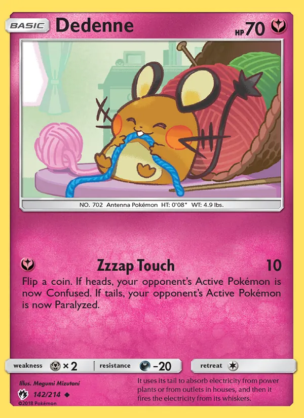 Dedenne Lost Thunder 142/214