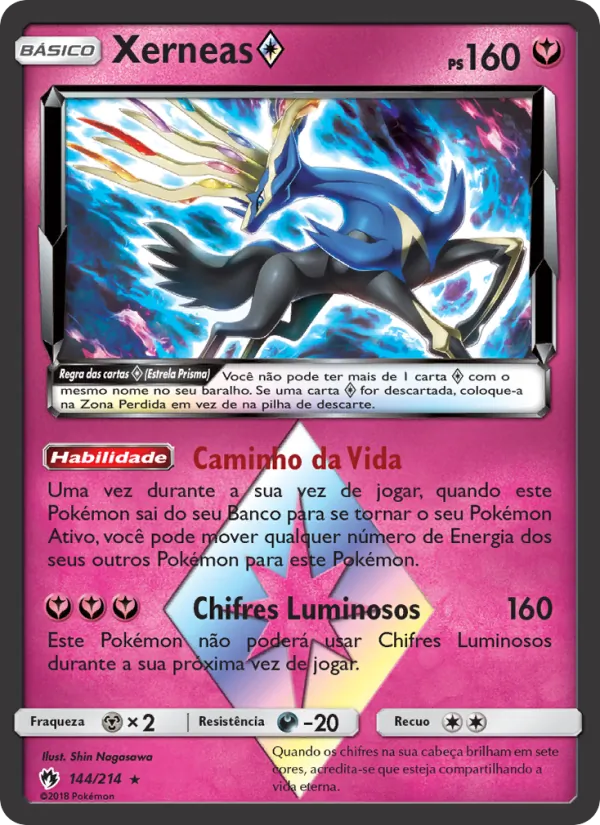 Xerneas ◇ Trovões Perdidos 144/214