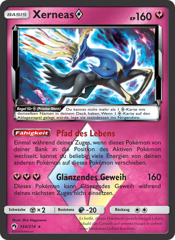 Xerneas ◇ Echo des Donners 144/214