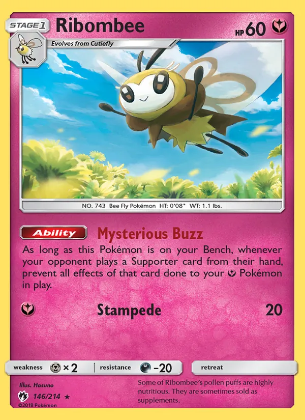 Ribombee Lost Thunder 146/214