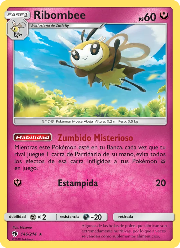 Ribombee Truenos Perdidos 146/214