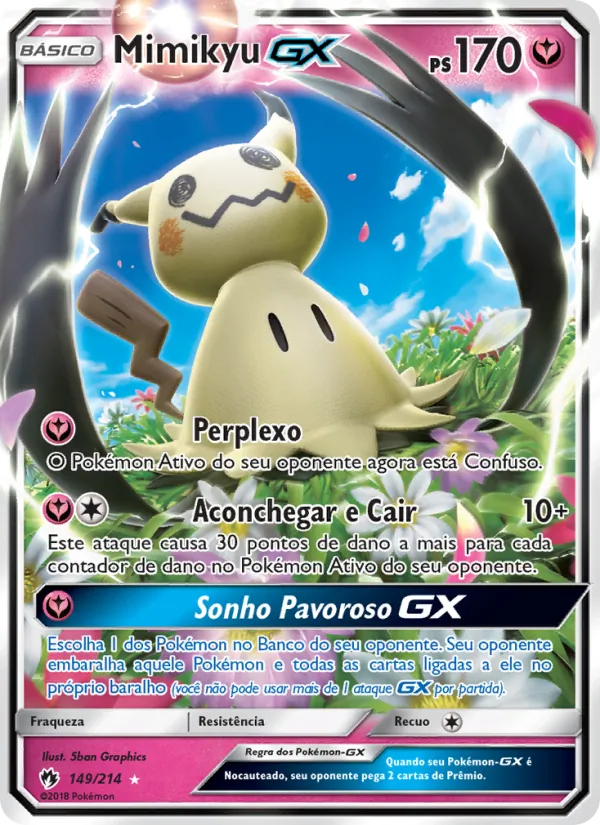 Mimikyu GX Trovões Perdidos 149/214