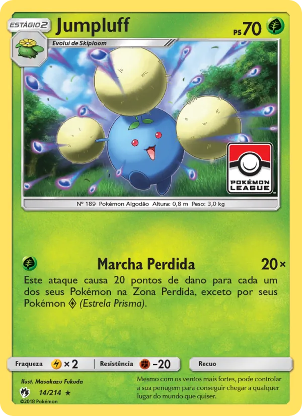 Jumpluff Trovões Perdidos 14/214