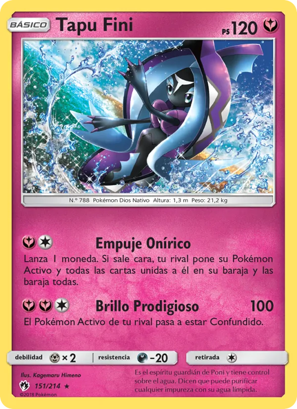Tapu Fini Truenos Perdidos 151/214