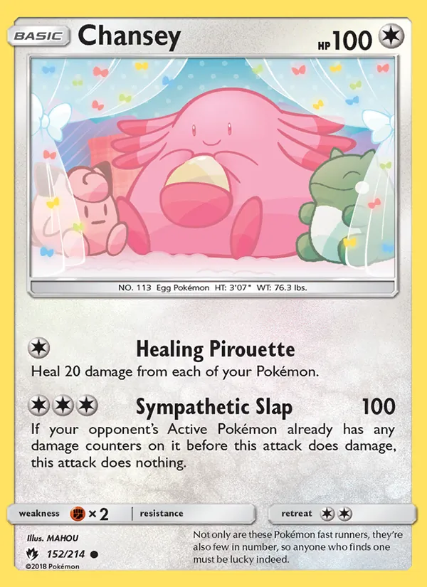 Chansey Lost Thunder 152/214