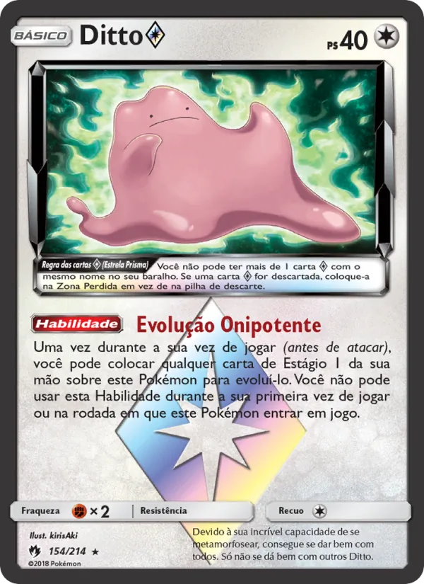 Ditto ◇ Trovões Perdidos 154/214