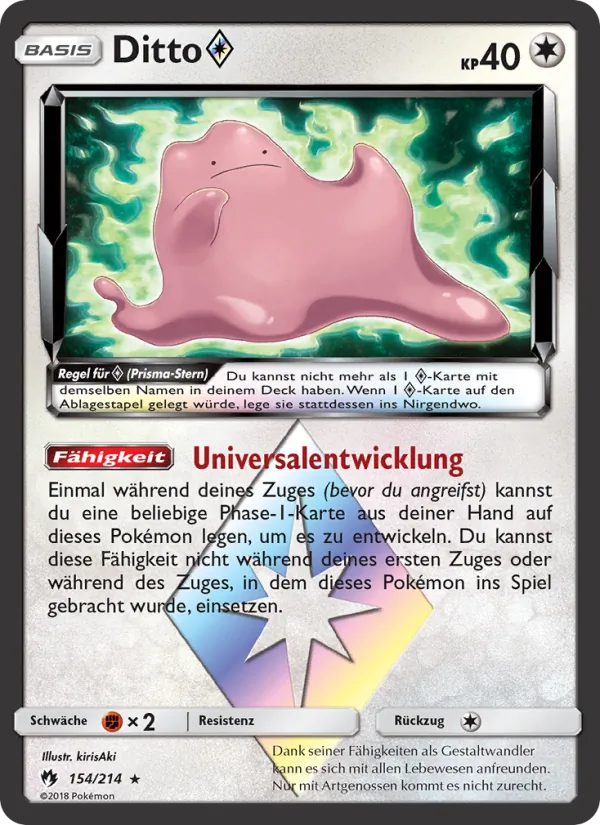 Ditto ◇ Echo des Donners 154/214