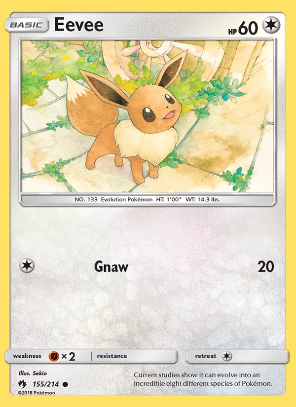 Eevee Lost Thunder 155/214