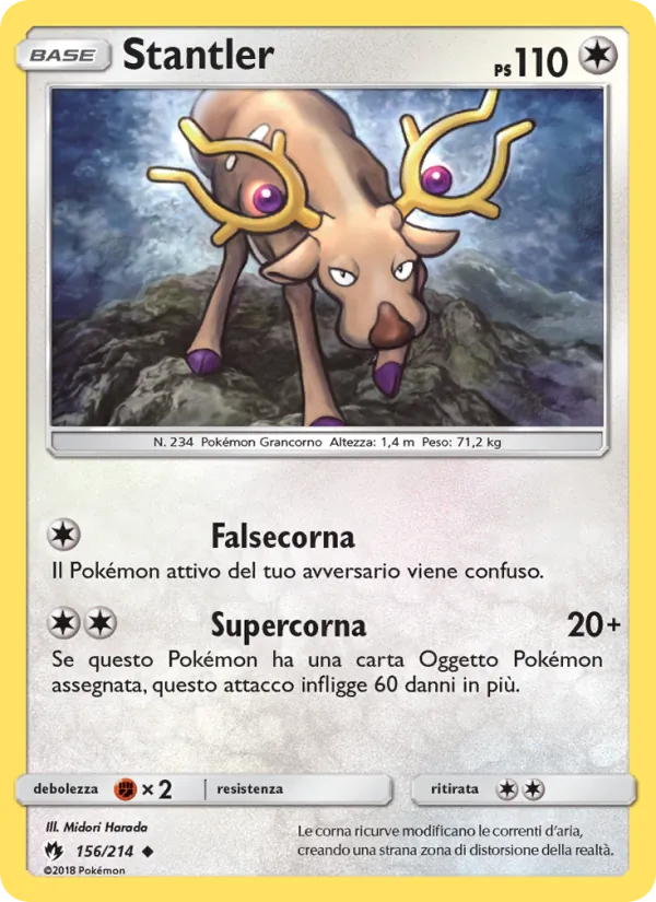 Stantler Tuoni Perduti 156/214