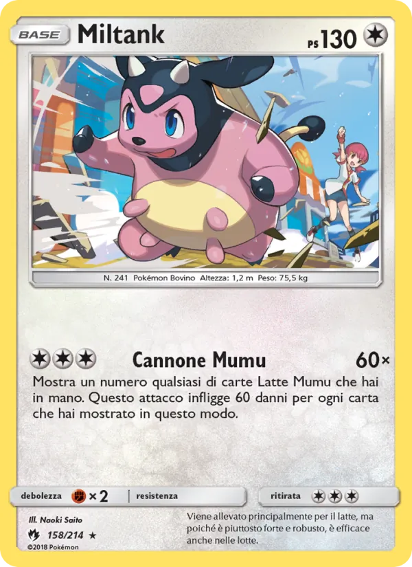 Miltank Tuoni Perduti 158/214