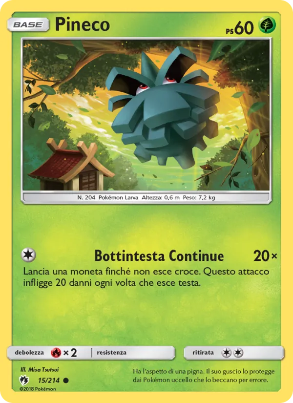 Pineco Tuoni Perduti 15/214