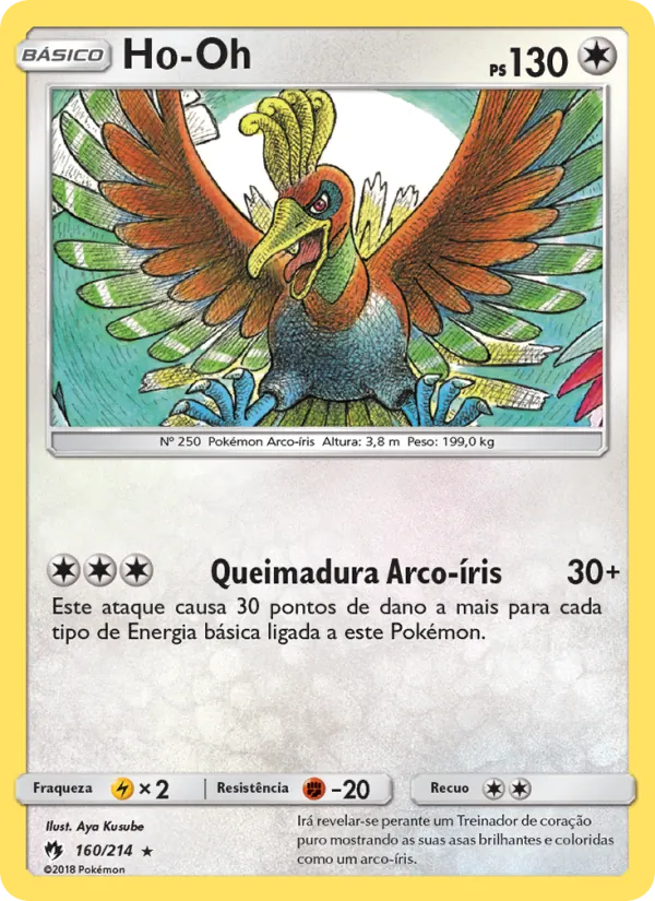 Ho-Oh Trovões Perdidos 160/214