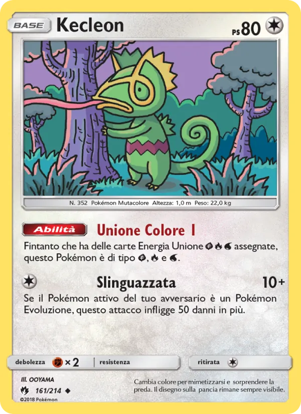 Kecleon Tuoni Perduti 161/214