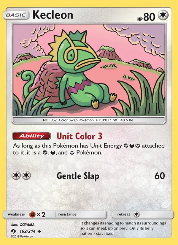 Kecleon Lost Thunder 162/214