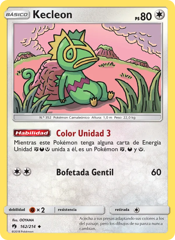 Kecleon Truenos Perdidos 162/214