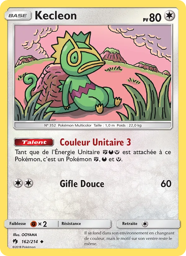 Kecleon Tonnerre Perdu 162/214