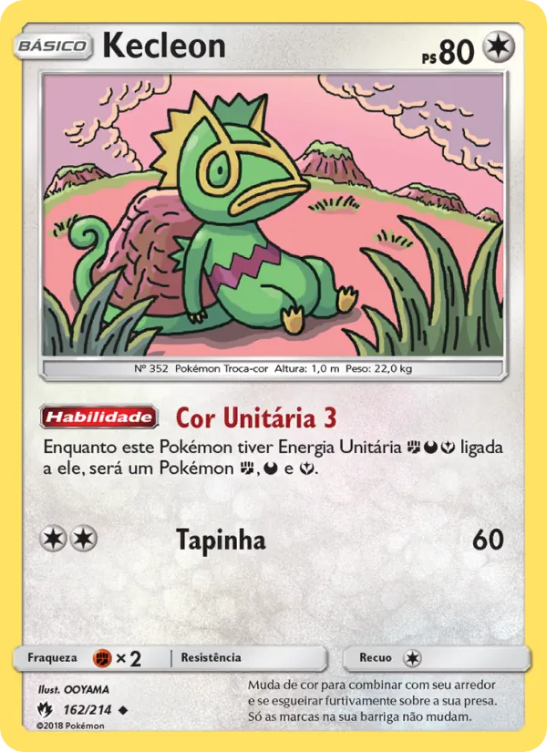 Kecleon Trovões Perdidos 162/214