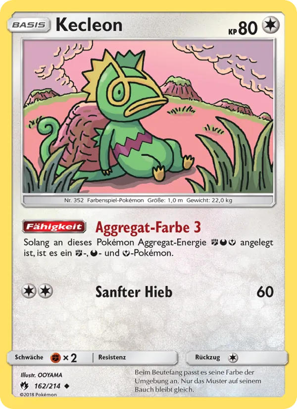 Kecleon Echo des Donners 162/214