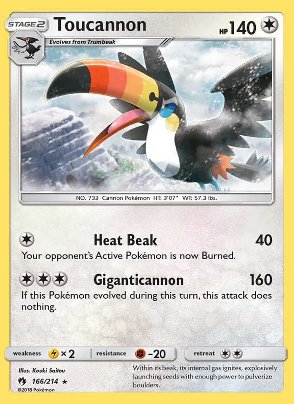 Toucannon Lost Thunder 166/214