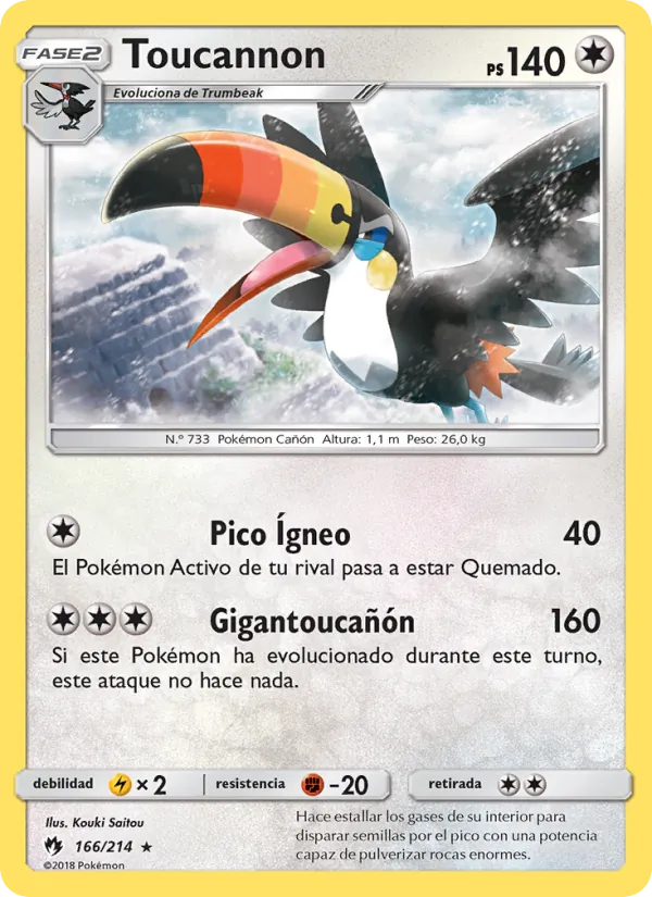 Toucannon Truenos Perdidos 166/214