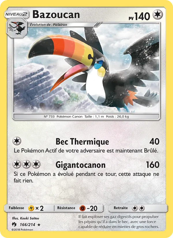 Bazoucan Tonnerre Perdu 166/214