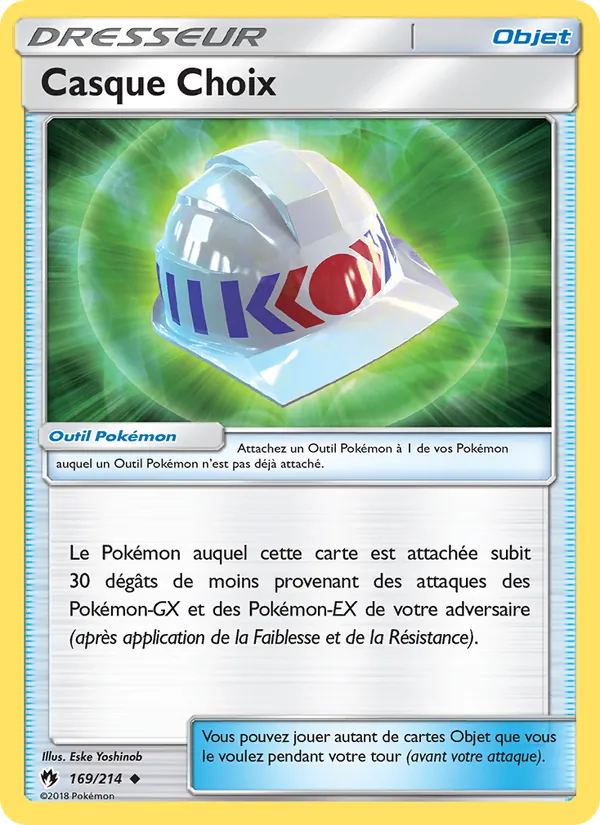 Casque Choix Tonnerre Perdu 169/214