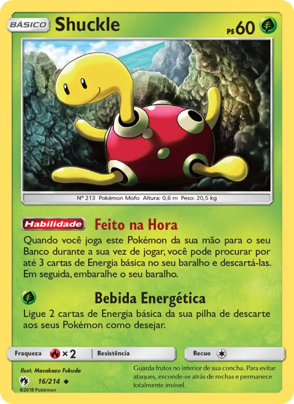 Shuckle Trovões Perdidos 16/214