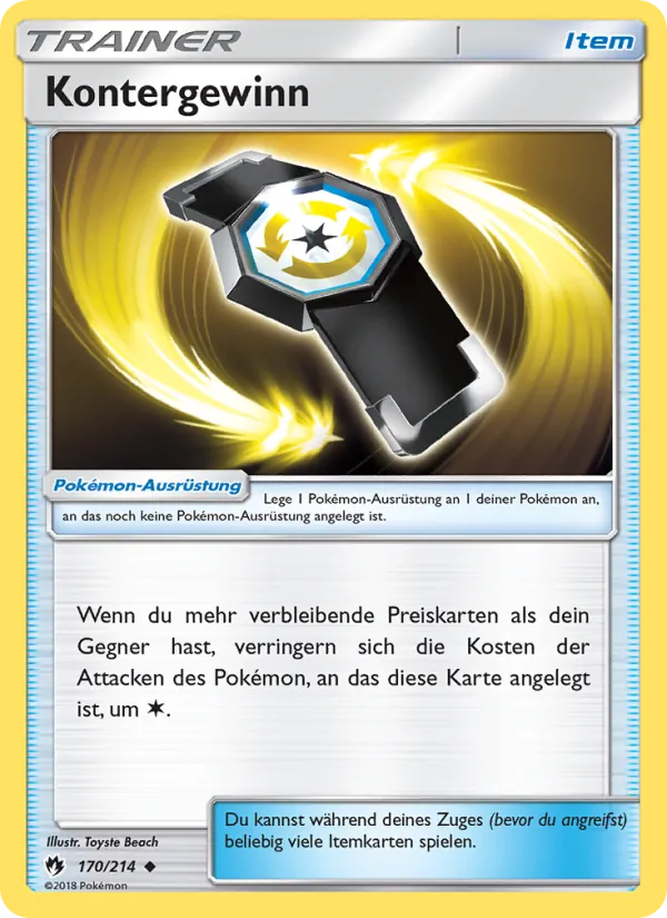 Kontergewinn Echo des Donners 170/214