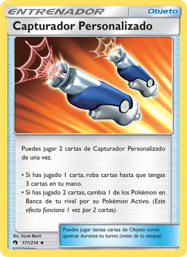 Capturador Personalizado Truenos Perdidos 171/214