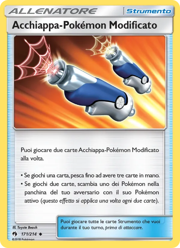Acchiappa-Pokémon Modificato Tuoni Perduti 171/214