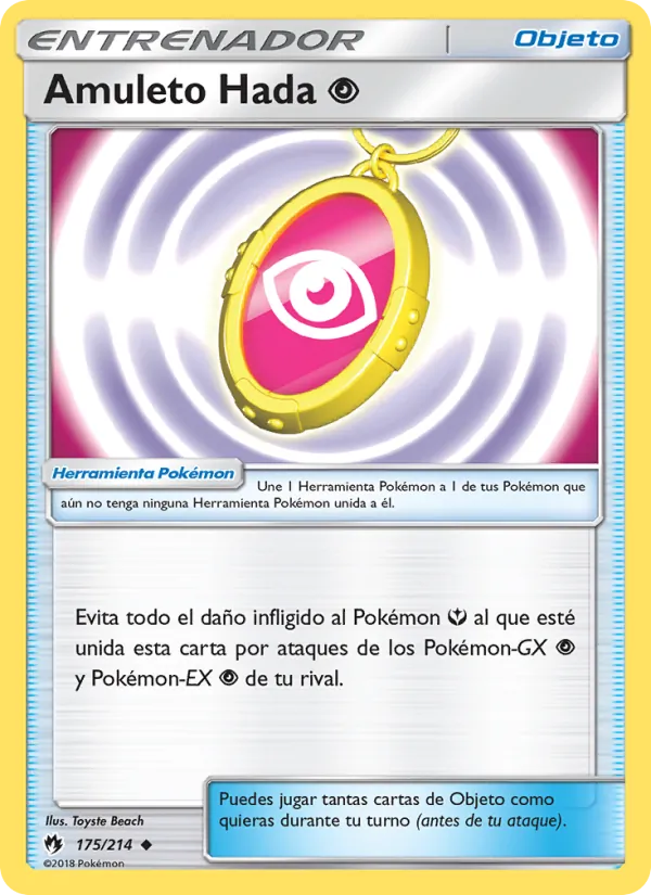 Amuleto Hada Psychic Truenos Perdidos 175/214