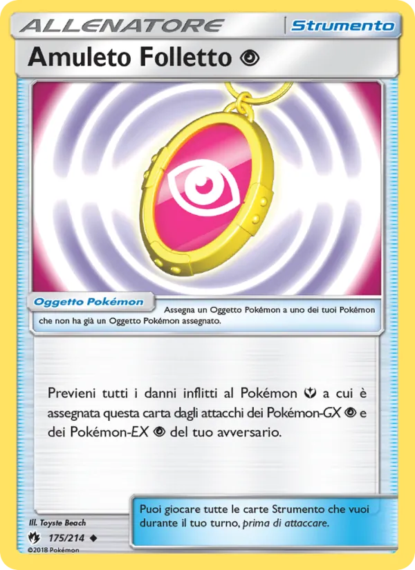 Amuleto Folletto Psychic Tuoni Perduti 175/214