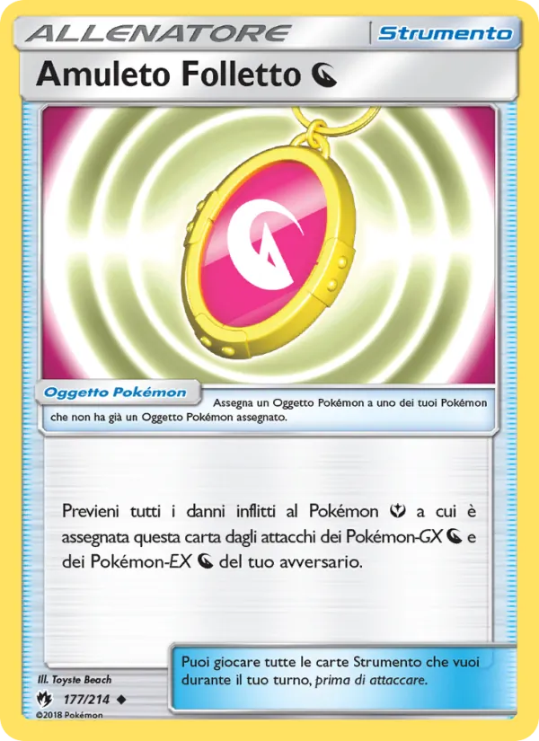 Amuleto Folletto Dragon Tuoni Perduti 177/214