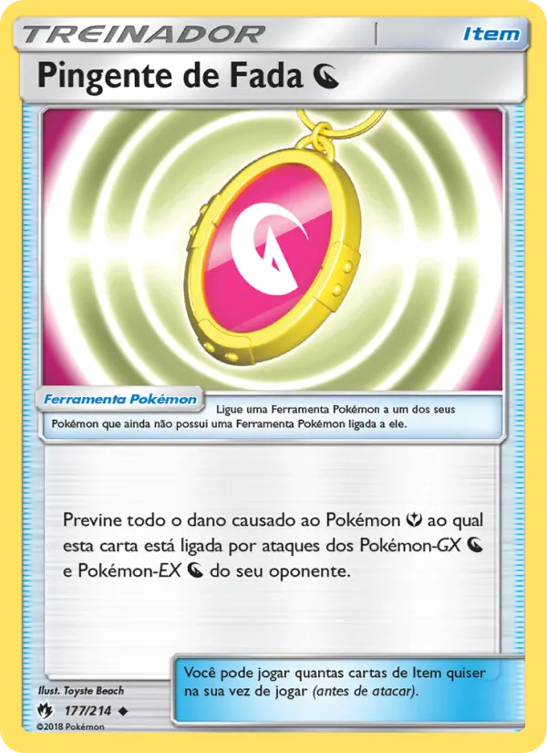 Pingente de Fada Dragon Trovões Perdidos 177/214