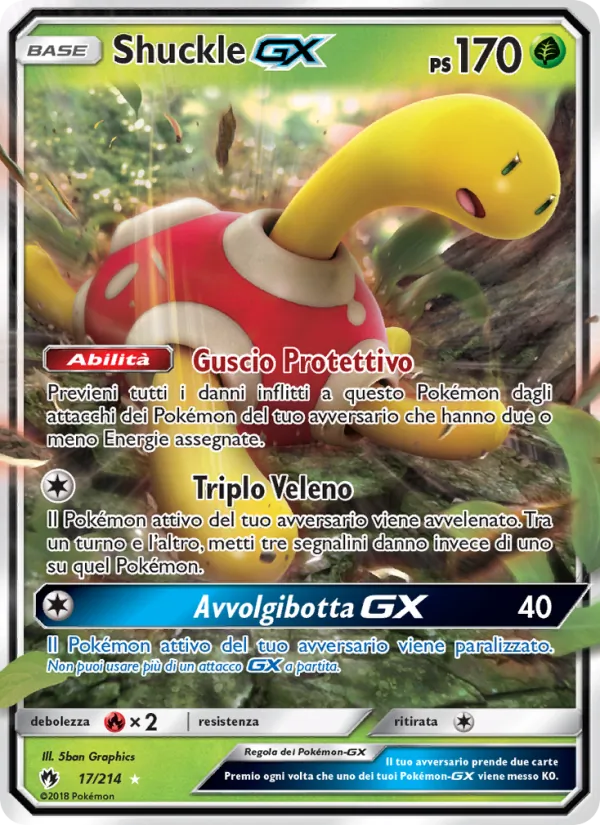Shuckle GX Tuoni Perduti 17/214