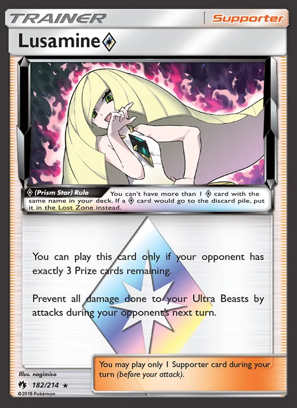 Lusamine ◇ Lost Thunder 182/214