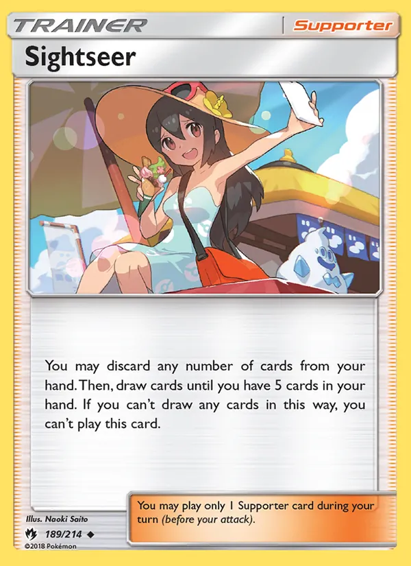 Sightseer Lost Thunder 189/214