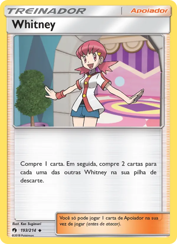 Whitney Trovões Perdidos 193/214