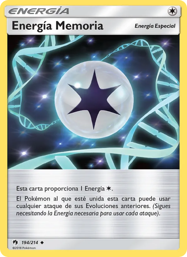 Energía Memoria Truenos Perdidos 194/214