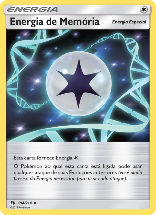 Energia de Memória Trovões Perdidos 194/214