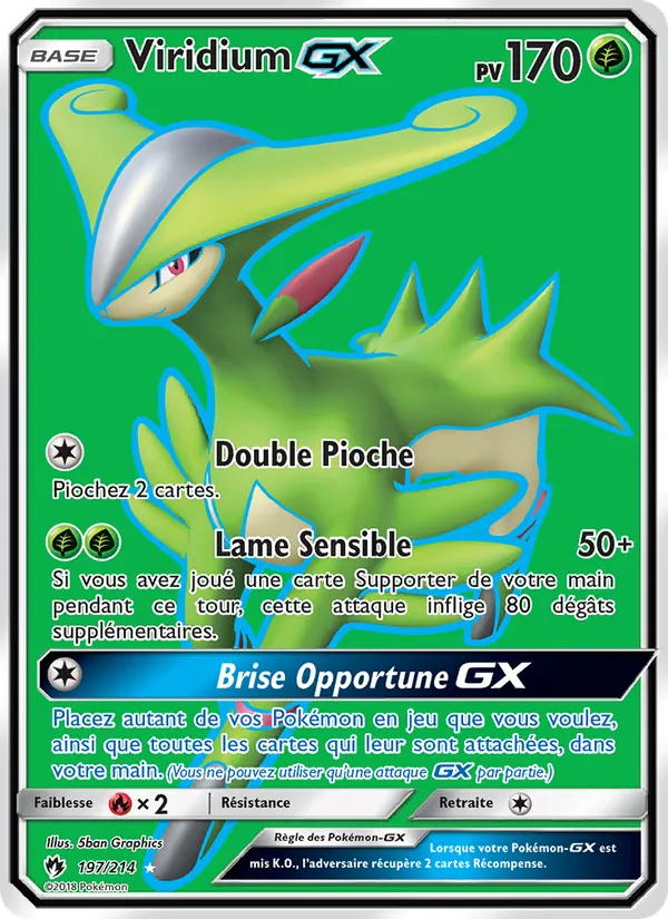 Viridium GX Tonnerre Perdu 197/214