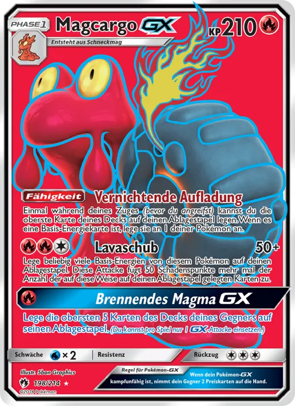 Magcargo GX Echo des Donners 198/214