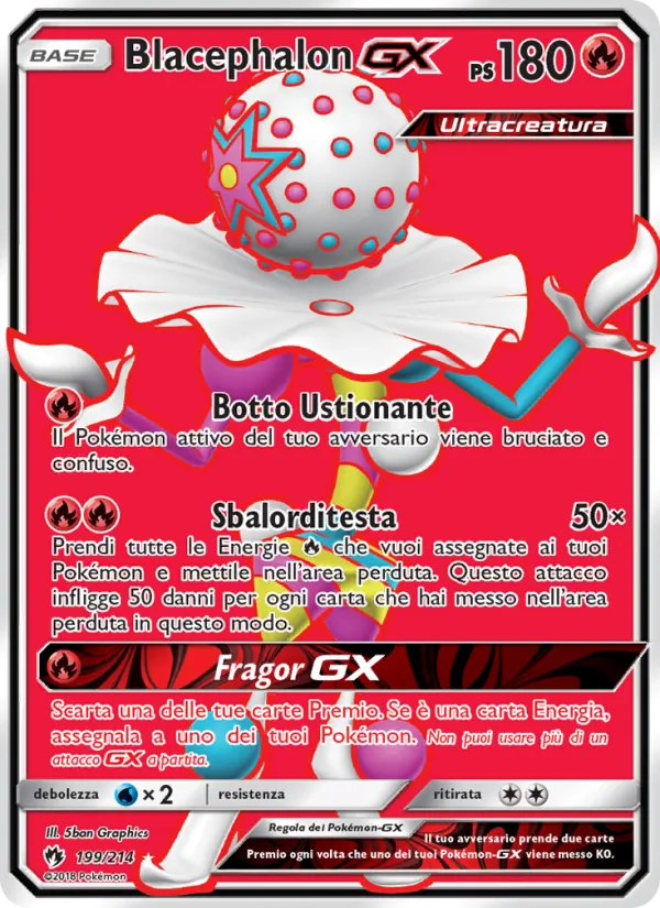 Blacephalon GX Tuoni Perduti 199/214