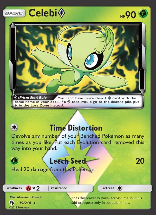 Celebi ◇ Lost Thunder 19/214