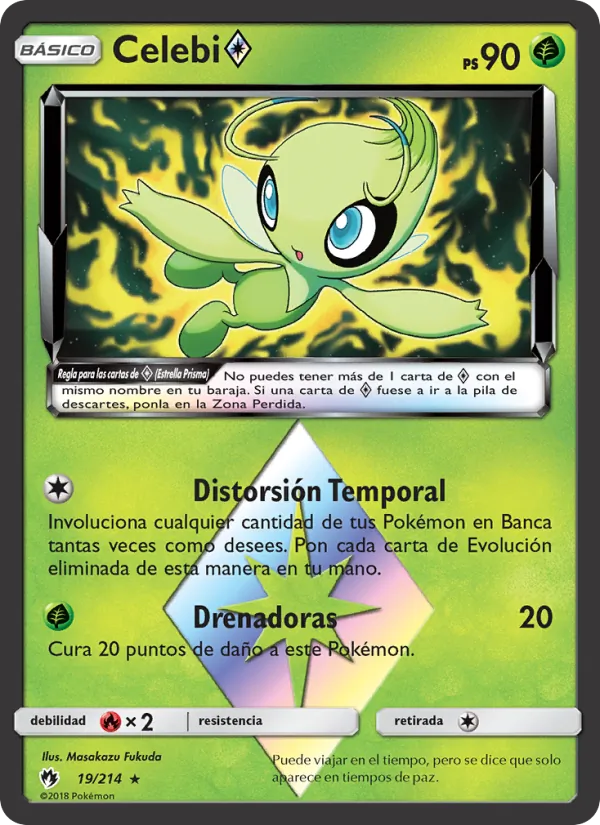 Celebi ◇ Truenos Perdidos 19/214