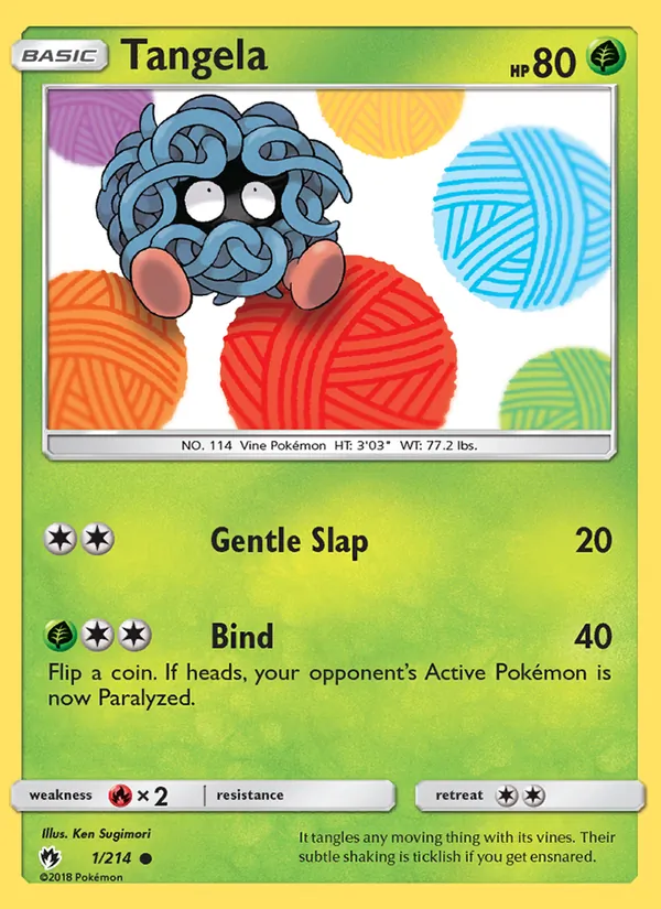 Tangela Lost Thunder 1/214