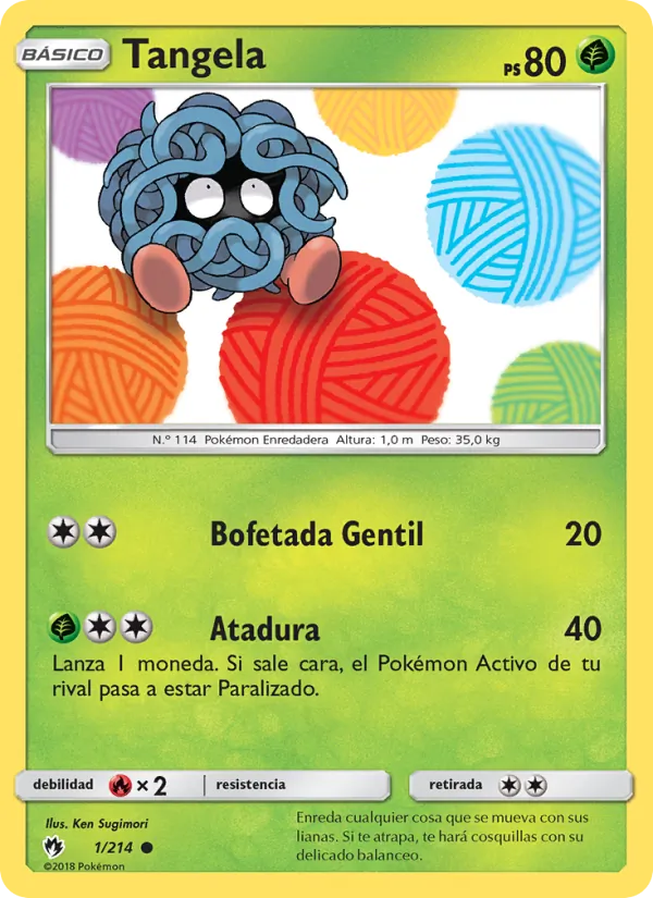 Tangela Truenos Perdidos 1/214