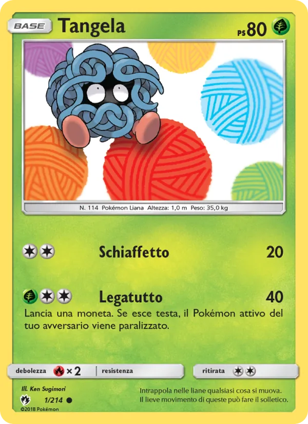 Tangela Tuoni Perduti 1/214