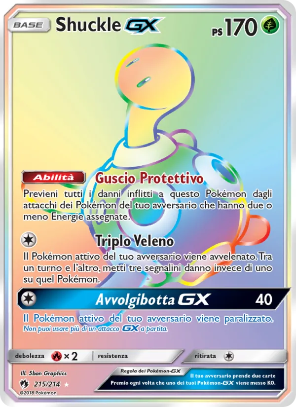 Shuckle GX Tuoni Perduti 215/214