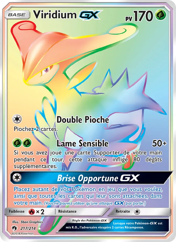 Viridium GX Tonnerre Perdu 217/214